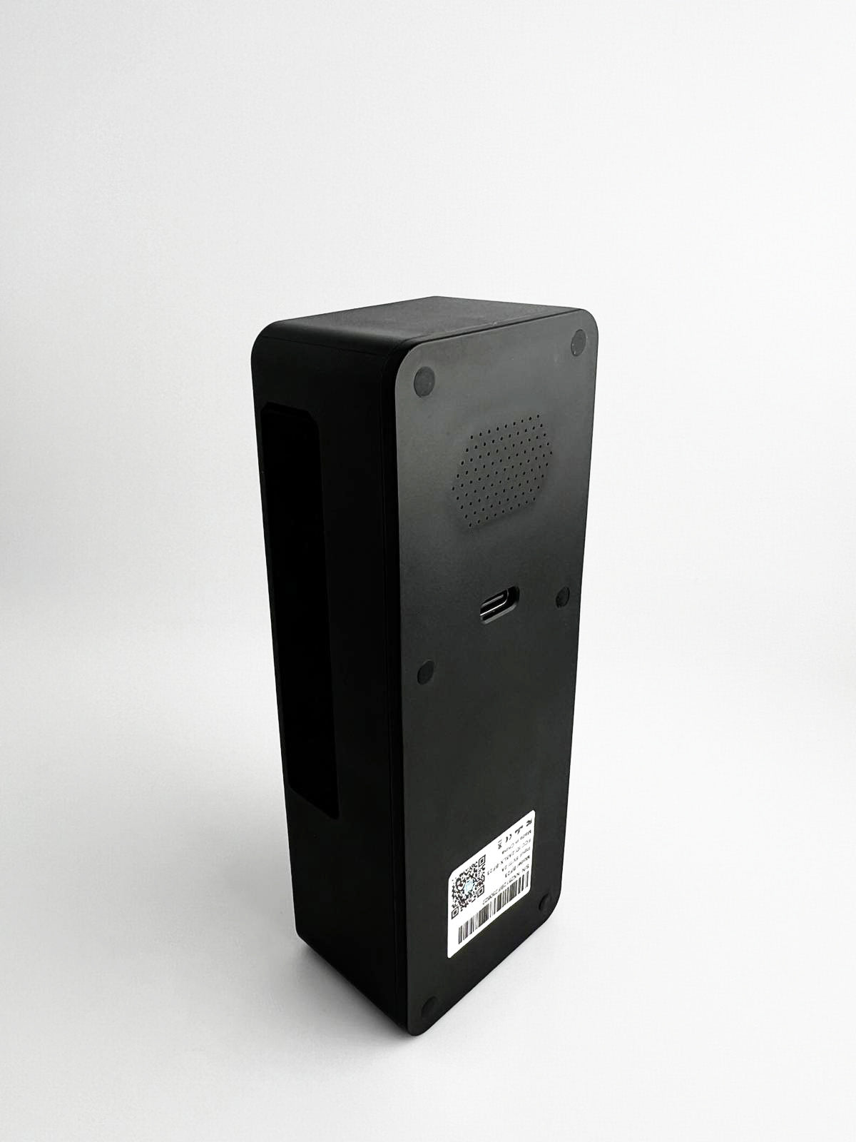 Backside of a smart bird feeder camera for the BirdReel BF23